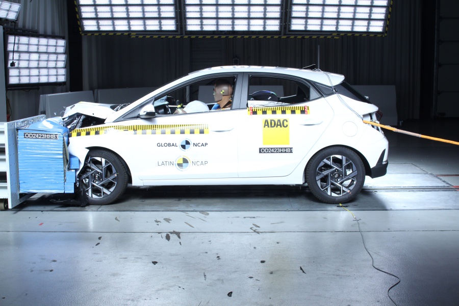 Novo Hyundai HB20 ganha 3 estrelas em avaliação de segurança