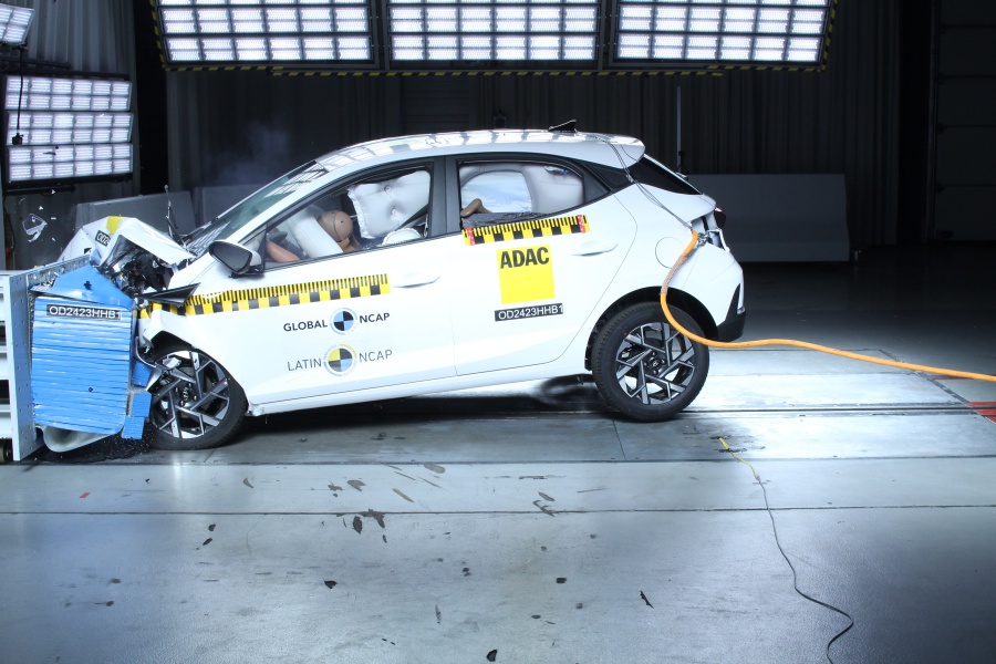 Novo Hyundai HB20 ganha 3 estrelas em avaliação de segurança